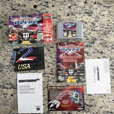 Nintendo NFL Blitz 2000 N64 Complete in Box Midway Sports CIB 