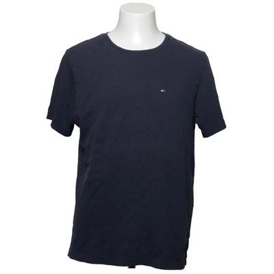 Tommy Hilfiger, T-shirt, Größe: M, Blau, Baumwolle, Einfarbig, Herren #VXS