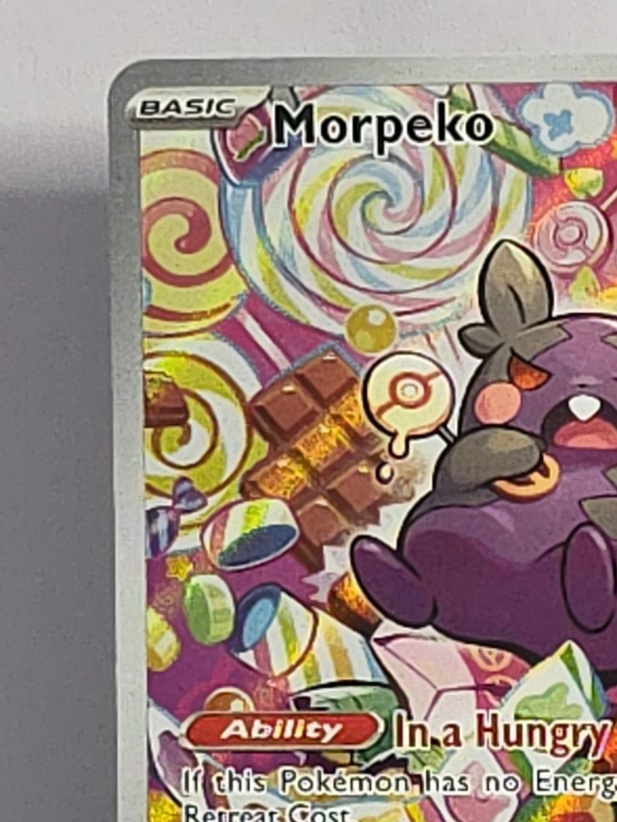 Morpeko 206/182 Paradox Rift Illustration Rare Full Art NEAR MINT