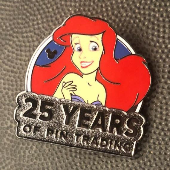 Disney pin 170915 Ariel 25 Years of Trading Hidden Mickey 2025 Wave A Mermaid