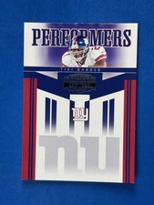 2006 Gridiron Gear Performers Gold #PR-36 Tiki Barber Giants #/500