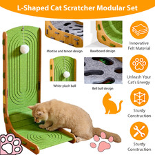 Cat Scratch Pad Scratching Post Board Lounge Kitty Scratcher Mat Bed Furniture