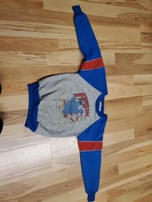 Rare Kids Vintage JC Penney Sesame Street Cookie Monster Sweatshirt Size 6X-7