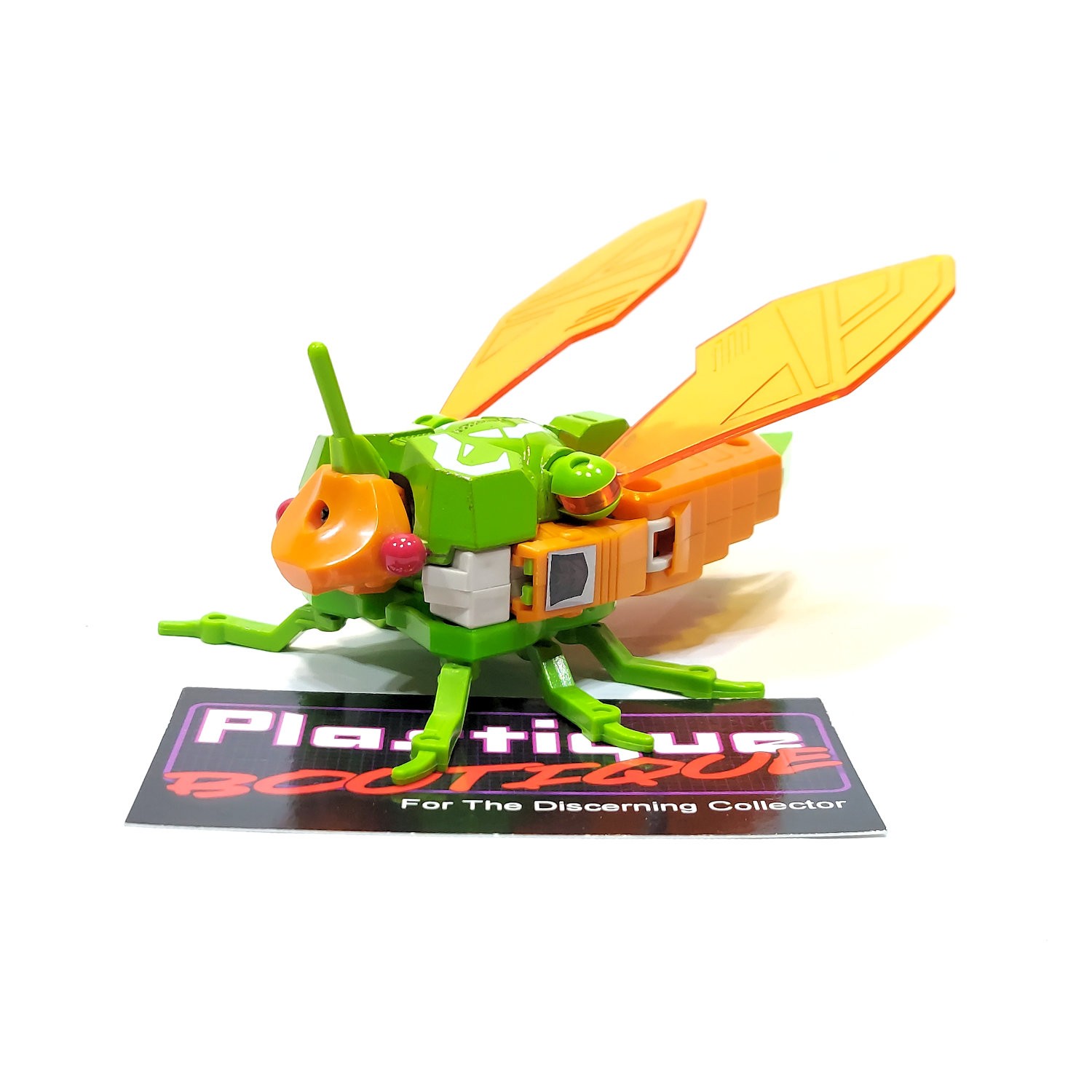 Transformers G1 Venom Deluxe Insecticon COMPLETE AXE GUN STICKER SHEET ACCES...