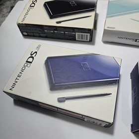 Nintendo DS Lite Console Box And Instructions LOT OF 7 BOX ONLY Black Blue Pink