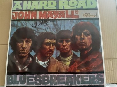 2 LP JOHN MAYALL '' A HARD ROAD '' 1967 EDIT MUSIC LOVERS 2008 SIGNED MAYALL