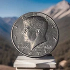 1972 D Kennedy Half Dollar FS-901 NO FG Initials Nice Condition Gem Coin