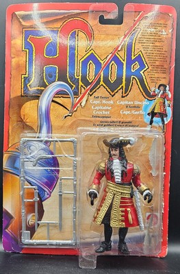 Mattel Hook Captain Hook Actionfigur 1991 Neu