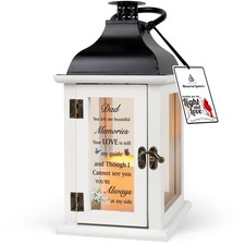 Memorial Lantern - Bereavement Sympathy Gifts for Loss of Father Memorial Gif...