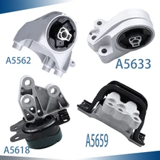 For 10-17 Chevrolet Equinox GMC Terrain 2.4L Engine Motor & Trans Mount Kit