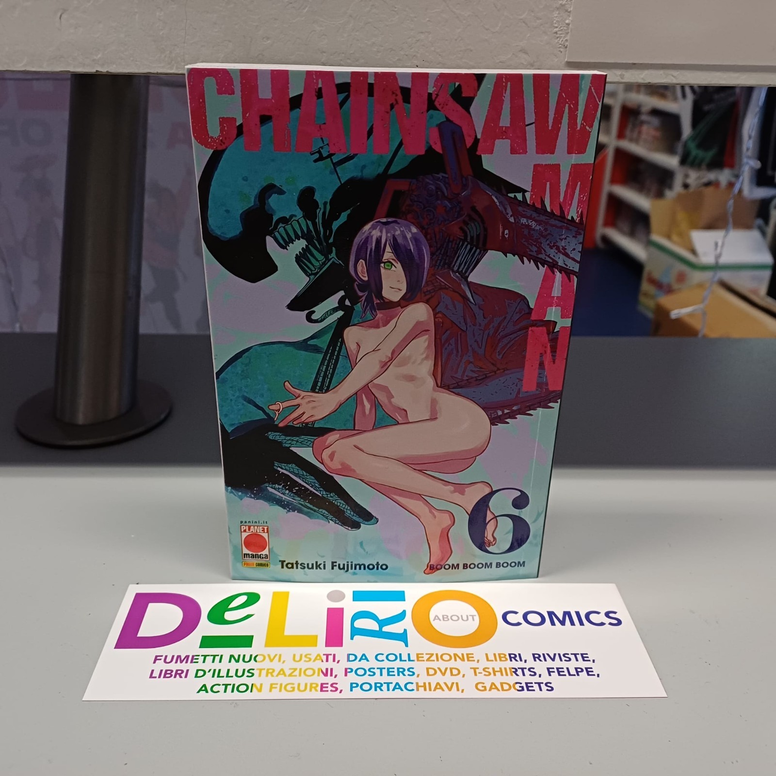 CHAINSAW MAN N.6 (SECONDA RISTAMPA) - TATSUKI FUJIMOTO Ed.PLANET MANGA SCONTO 5%