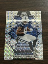 2023 Panini Mosaic Football - Michael Pittman Jr. #95 Silver Mosaic Prizm