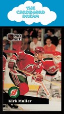 Kirk Muller 1991-92 Pro Set French #134 New Jersey Devils Hockey Card