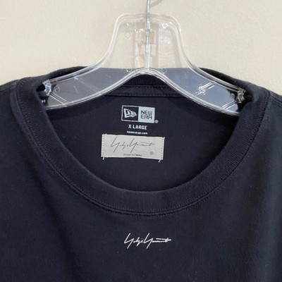 Yohji Yamamoto x New Era Long Sleeve T-Shirt Black Logo | eBay