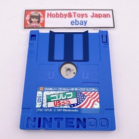 Nintendo Famicom Disk System MARIO GOLF US COURSE NES 1987 Tested ＆ Worked 04