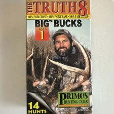 The Truth 8 Big Bucks Part 1 VHS Tape Primos Hunting