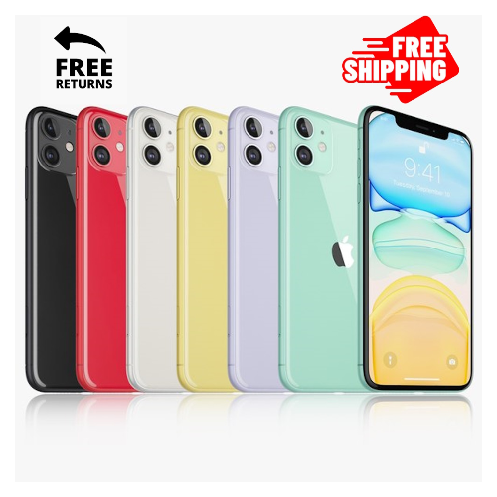Apple iPhone 11 64GB - Unlocked Verizon Smartphone Dual SIM (Nano
