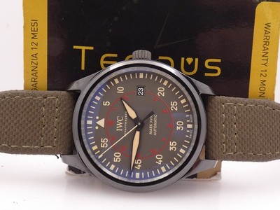 IWC TOP GUN MIRAMAR MARK XVIII WITH PAPERS KERAMIK AUTOMATIK DATE IW324702 UHR