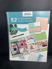 Creative Memories 52 Scrapbooking Project Recipes 2024 Idea Book NEW Spiralbound