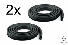 2x Guarnizione Porta per Peugeot Boxer Fiat Ducato Jumper 07-17 Guarnizione Gomma Porta