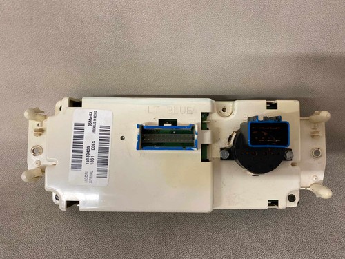 2003 Silverado 1500 Temperature Climate Control Manual CJ3 with Defrost 15189436 - Picture 6 of 7