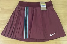 Nike Court Slam Dri-Fit Dark Team Red Tennis Skirt FZ6766-619, Women S - NWT 85