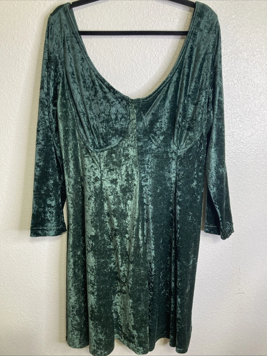 slim fit dress slacks Balia Green Velvet Midi Fit and Flare Swing Dress – Timeless London