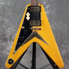 Epiphone Inspired By Gibson Custom 1958 Korina Flying V Lh Left Handed *Vl259