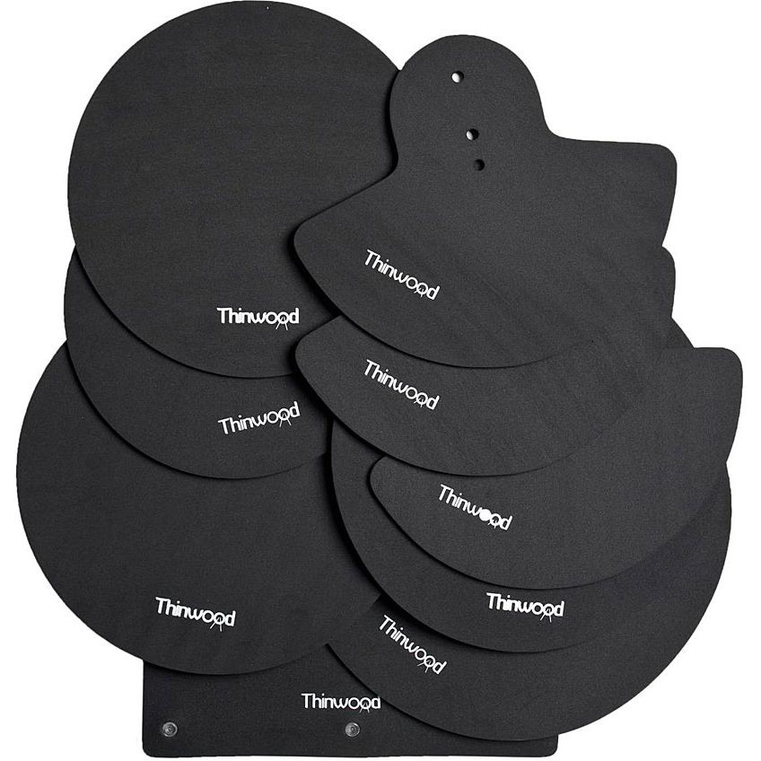 Übungspad Thinwood No.14 Fusion Schlagzeug Drum Practice Pad NEU