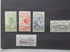 Greenland Thule Complete no 1 to 5 MNH