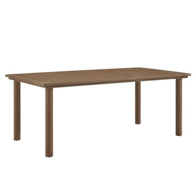 Parkland 76'' Outdoor Patio Aluminum Dining Table