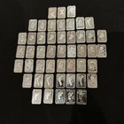(48) 1 Gram Silver Bars Variety Lot Pure .999Fine