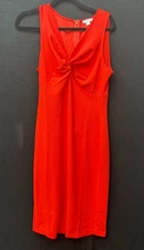 Orange Venus cocktail Dress medium b25