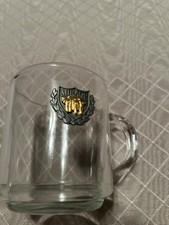 Las Vegas Mirage Logo Coffee Cup Mug Clear Glass, Made in USA