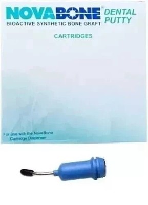 Novabone Putty Bioactive Synthetic bone graft 1 Cartridges .25 cc X 4