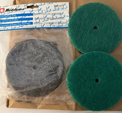 #ad #ad Koblenz 45 0103 7 Floor Scrubber Replacement Felt Buffing and Scrubbing Pads $18.56
