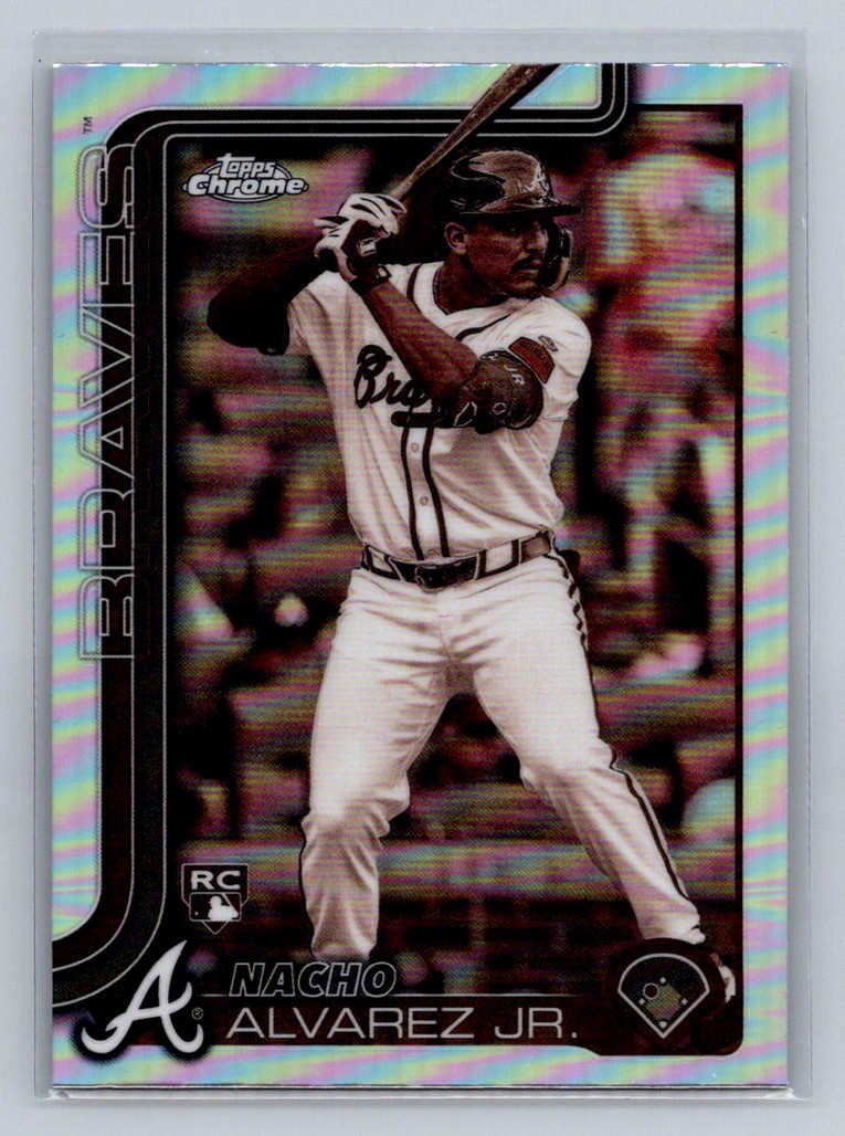 2025 Topps Chrome - Nacho Alvarez Jr. #75 Sepia Refractor (RC)