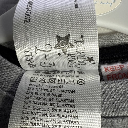 Blade & Rose Kids Shirt Griff The Dog Gray White New With Tags Size 1-2 Years - Picture 6 of 7