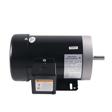 Motor eléctrico trifásico de 2 HP cuadro 56C TEFC 208-230/460 voltios eje de 5/8"