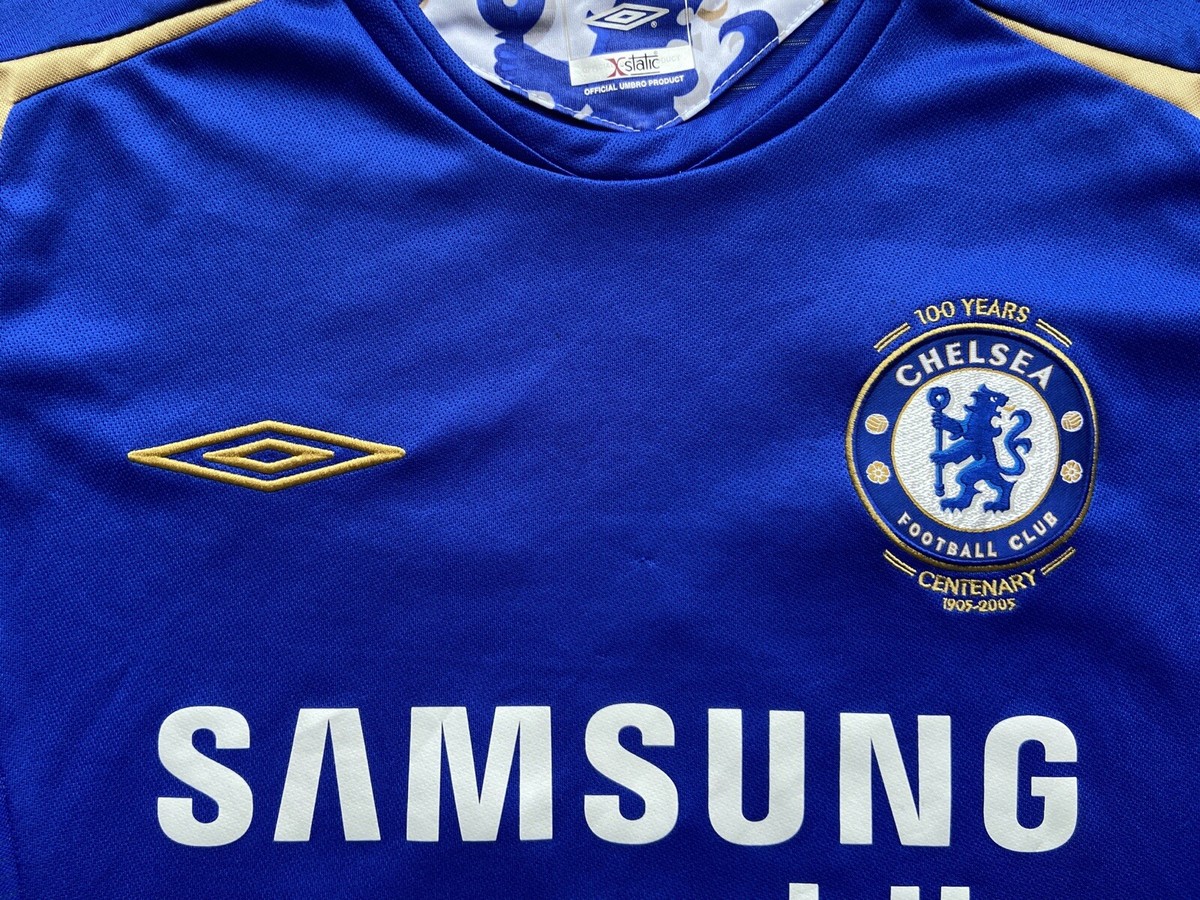 CHELSEA 2005 2006 HOME SHIRT JERSEY UMBRO sz S MEN #26 TERRY