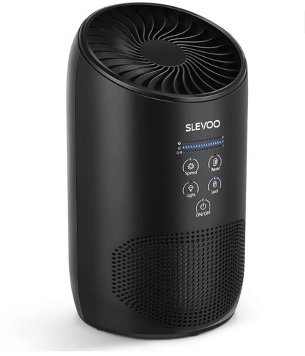 Purificadores de aire Slevoo para mascotas de dormitorio en casa, 2023 nueva actualización H13 verdadero HEPA... - Imagen 2 de 9