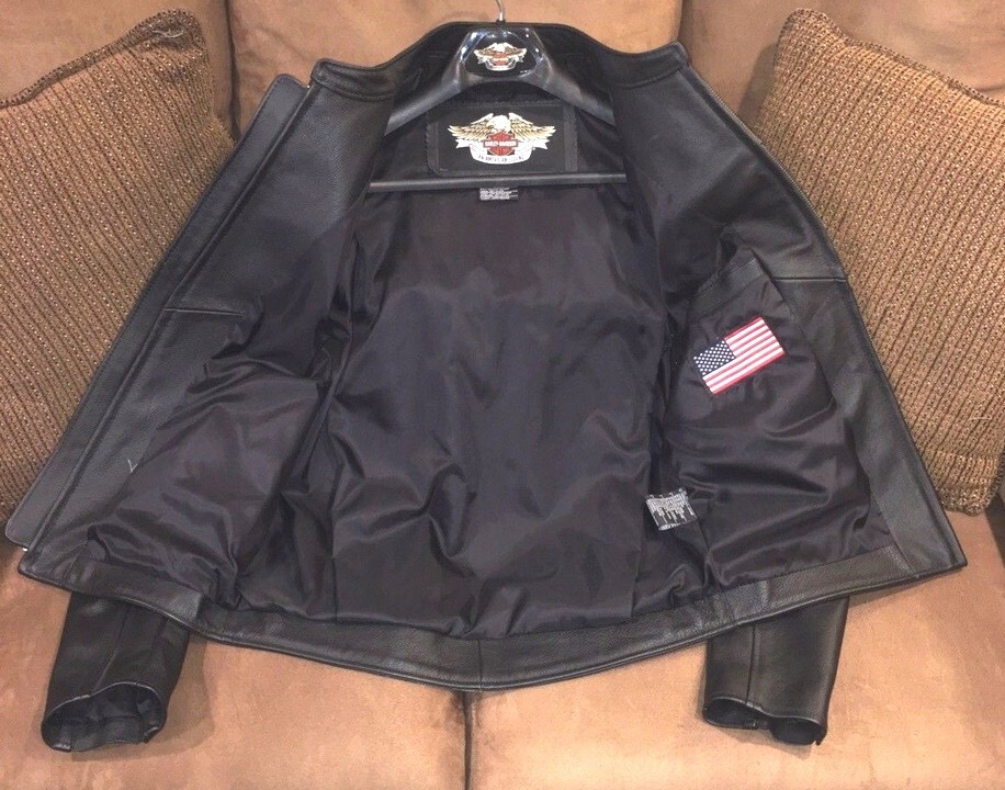 ジャケット・アウター 90sHarley-Davidson short leather blouson HARLEY-DAVIDSON LEATHER JACKET – SMITHSVINTAGECLUB