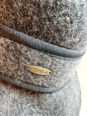 Vintage Hat Scala Collezione By Scala Womens Wool Gray  display picture 2