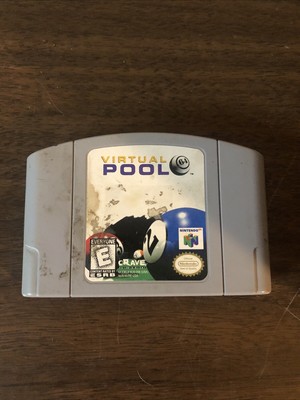 Nintendo 64 VIRTUAL POOL 64 UNTESTED AS IS 