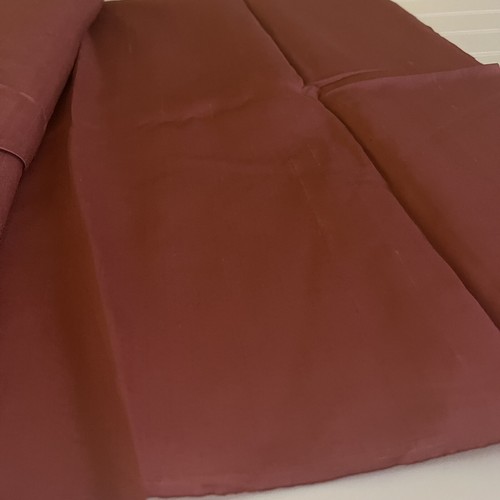 SILK, MAROON FABRIC 5 Yards x 22 Inches Wide or 180 Inches x 22 Wide - Picture 6 of 12