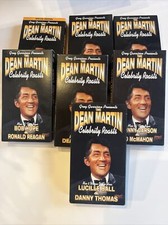 DEAN MARTIN Celebrity Roasts Collection VHS Lot of 7, Sinatra, Ball, Reagan