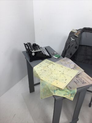 Set Bandiera Germania Con Aquila 4x6 &ndash; Bandiera Da Tavolo Con Bastone E Base Nera &ndash; Bundeswehr