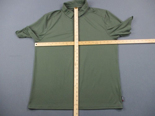 Gerry Shirt Mens Large Green Polo Performance Athletic Stretch Golf Outdoor - Picture 4 of 10
