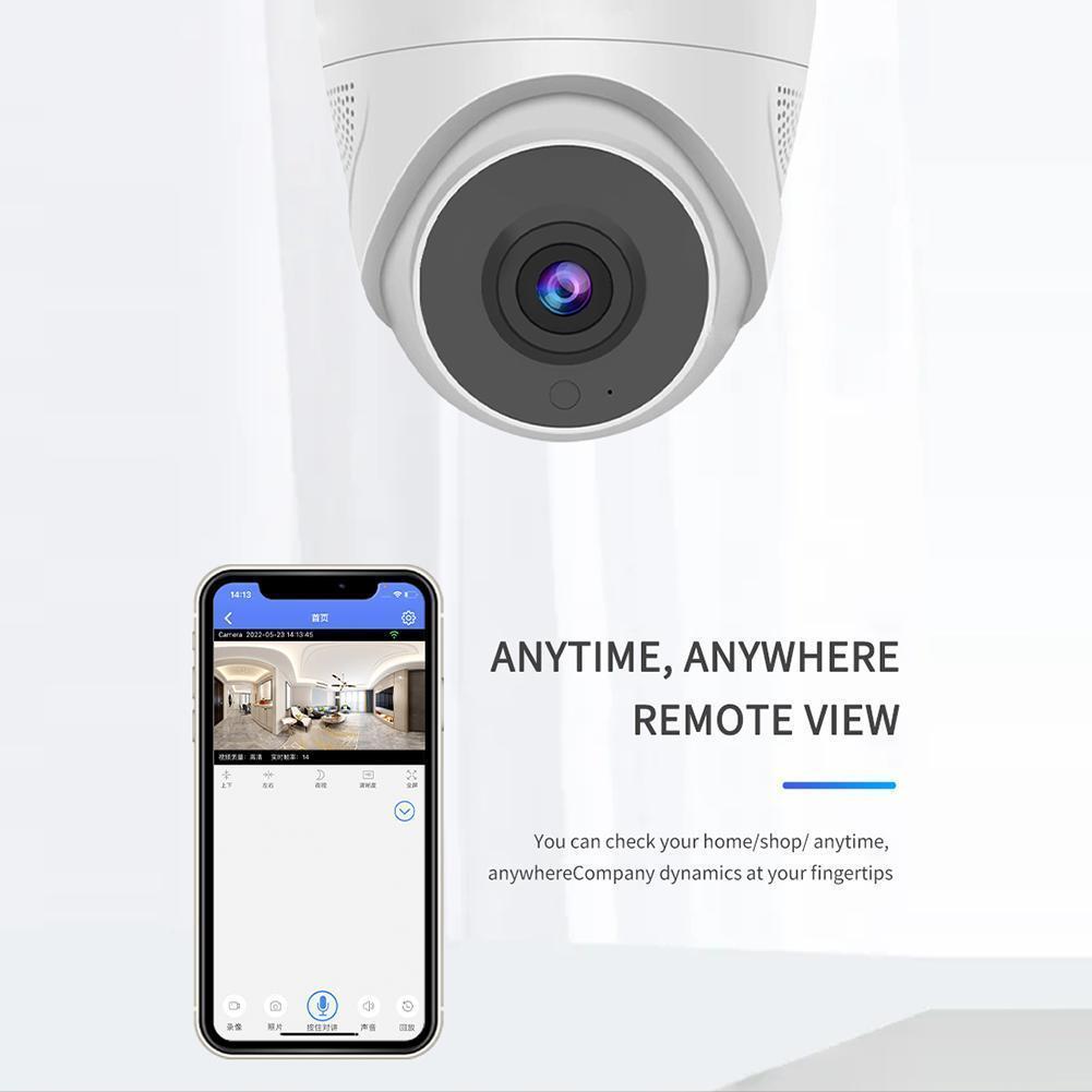 Security Camera Night Vision Wireless Monitor 1080P Auto Tracking Indoor Outdoor-image