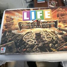 Board Game Life Pirates of The Caribbean Milton Bradley Hasbro at World's  End for sale online